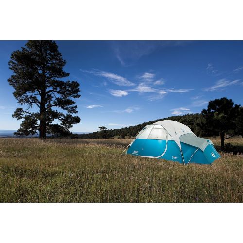 콜맨 콜맨Coleman Juniper Lake Instant Dome Tent with Annex, 4-Person