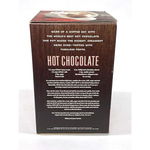  Williams - Sonoma Froth & Pour Hot Chocolate Pot (Red) 32 oz.