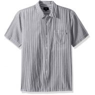 Obey Mens Avalon Woven Short Sleeve Button Up Shirt