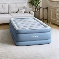 Beautyrest Posture Lux Air Bed Mattress with Express Pump and Raised Edge Support, 15 Twin
