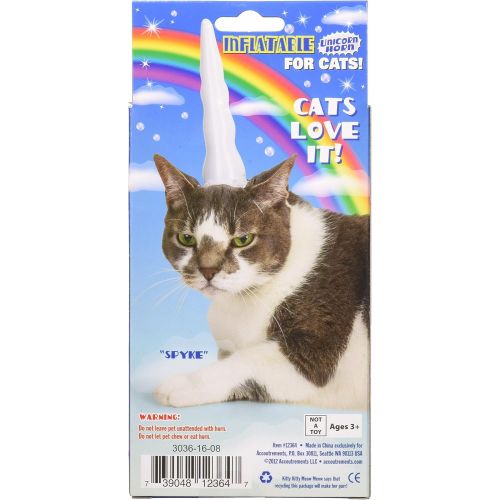  Accoutrements Inflatable Unicorn Horn for Cats