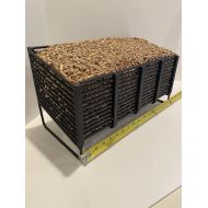 [아마존베스트]Burnwoodpellet Large Pellet Basket, Heating Source Using Wood Pellets in Your Wood Stove or Fireplace