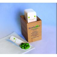 EcoTensil EcoTaster Mid 1,000 Biodegradable Tasting Spoons w/Dispenser