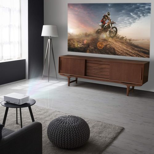  LG HU70LA 4K UHD Smart Home Theater CineBeam Projector with Alexa Built-in, LG ThinQ AI, Google Assistant, and LG webOS Lite Smart TV (Netflix, and VUDU)