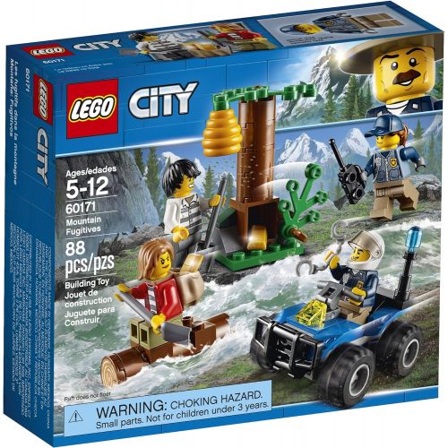  LEGO City Mountain Fugitives 60171 Building Kit (88 Piece)