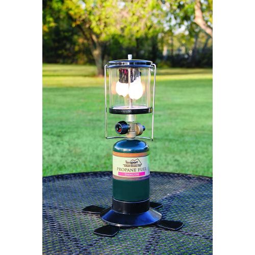  Texsport Double 2 Mantle Propane Lantern for Outdoor Use , Green