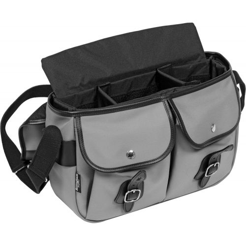  Billingham Hadley Pro Camera Bag (Grey Canvas/Black Leather)