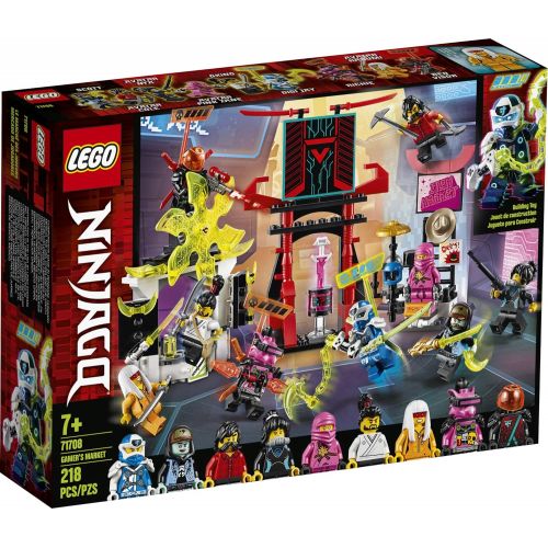  LEGO NINJAGO Gamer’s Market 71708 Ninja Market Building Kit, New 2020 (218 Pieces)