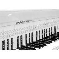 [아마존베스트]Long Beach Music Practice Keyboard & Note Chart for Behind the Piano Keys