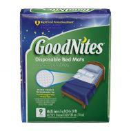 GoodNites Disposable Bed Mats for Bedwetting, 36 Count