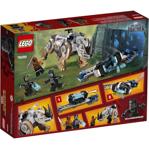  LEGO Marvel Super Heroes Rhino Face-Off by the Mine 76099 Building Kit (229 Piece)