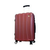 Mia Toro Italy Tasca Fusion Hardside 24 Inch Spinner, Red