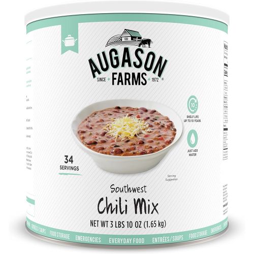  Augason Farms Southwest Chili Mix Net wt. 3 lbs 10 oz (1.65 kg)