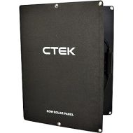 CTEK Solar Panel Charge Kit 40-463 - Charges The CS Free Portable Vehicle Battery Charger, Black