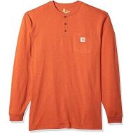 Carhartt Mens Big & Tall Workwear Pocket Long Sleeve Henley Shirt