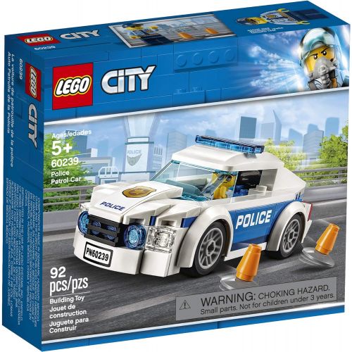  LEGO City Police Patrol Car 60239 Building Kit (92 Pieces)
