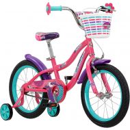 Schwinn Jasmine Girls Bike with Training Wheels, 16-Inch Wheels, Multiple Colors