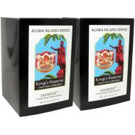 Aloha Island Coffee Aloha Island, Kona Smooth Diamond Kings Reserve Hawaiian Blend Coffee Pods, 2 Boxes of 18 Pods Each