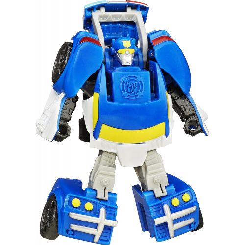  Playskool Heroes Transformers Rescue Bots Rescan Chase The Police Bot Action Figure