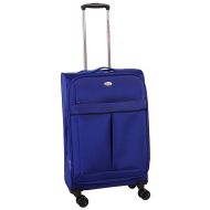 American Flyer Simply Lite 25 Inch Upright Spinner Luggage, Blue, One Size