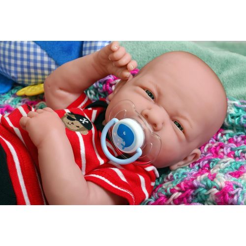  Doll-p Adorable Bay Boy Doll Realistic Looking Anatomically Correct Preemie Berenguer Newborn Reborn 14...