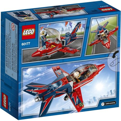  LEGO City Airshow Jet 60177 Building Kit (87 Piece)