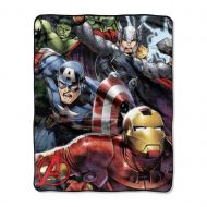 Marvels Avengers, Teammates Silk Touch Throw Blanket, 40 x 50, Multi Color