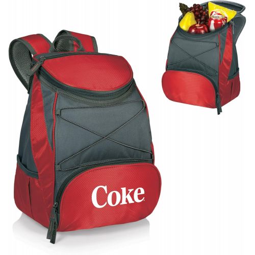  ONIVA - a Picnic Time brand Picnic Time Coca-Cola PTX Insulated Backpack Cooler, Red-Coke Design