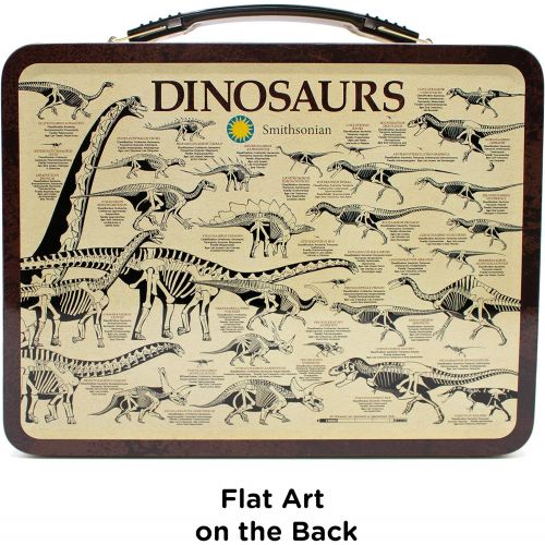  Aquarius Smithsonian Dinosaurs Large Gen 2 Tin Storage Fun Box
