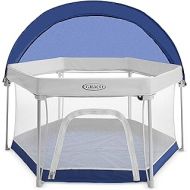 Graco Pack n Play LiteTraveler LX?Playard Outdoor and Indoor Playspace with Compact Fold UV Canopy, Canyon