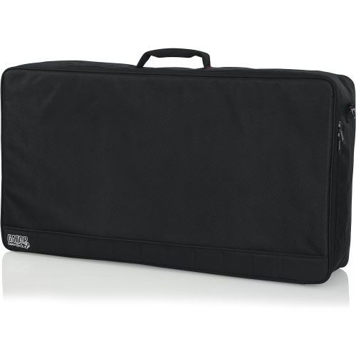  Gator Cases Aluminum Guitar Pedal Board with Carry Bag; Extra Large: 32 x 17 Stealth Black (GPB-XBAK-1)