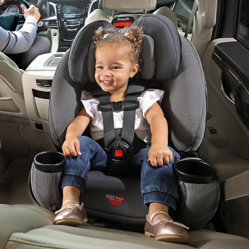  Britax One4Life ClickTight All-in-One Car Seat ? 10 Years of Use ? Infant, Convertible, Booster ? 5 to 120 Pounds - SafeWash Fabric, Cadet