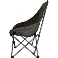 Stylish Camping 36031 Brown Foldable High Back Camp Chair