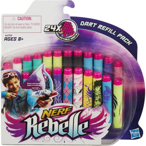 너프 Nerf Rebelle Secrets and Spies Dart Refill Pack, 24 count