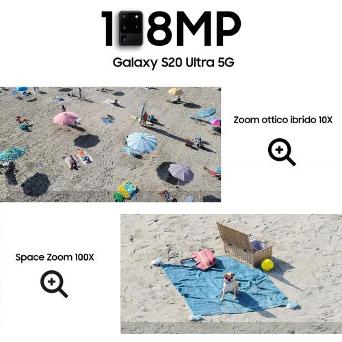  Amazon Renewed Samsung S20 Ultra 5G Factory Unlocked SM-G988U1 Cosmic Black 128GB - US Warranty (Renewed)
