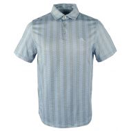 Tommy+Bahama Mens Chevron Cantina Short-Sleeve Polo Shirt