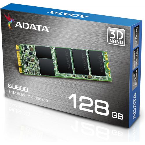  ADATA SU800 128GB 3D-NAND 2.5 Inch SATA III High Speed up to 560MBs Read Solid State Drive (ASU800SS-128GT-C)