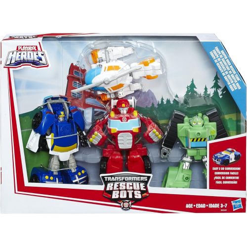 트랜스포머 Playskool Heroes Transformers Rescue Bots Griffin Rock Rescue Team