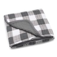 Parker Baby Co. Parker Baby Muslin Blanket - 100% Soft Cotton Baby Quilt and Kids Blanket - Unisex, Gender Neutral...