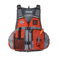 MTI Life Jackets MTI Solaris F-Spec Fishing Life Jacket - Orange/Gray - XL/2X (46-56)