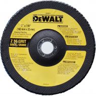 DEWALT DW8321 7-Inch by 7/8-Inch 36 Grit Zirconia Angle Grinder Flap Disc
