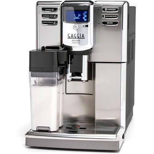  Gaggia Anima Prestige Automatic Coffee Machine, Super Automatic Frothing for Latte, Macchiato, Cappuccino and Espresso Drinks with Programmable Options & Coffee Cleaning Tablets