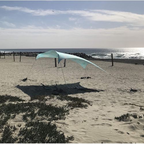  [아마존베스트]Neso Tents Gigante Beach Tent, 8ft Tall, 11 x 11ft, Biggest Portable Beach Shade, UPF 50+ SunProtection, Reinforced Corners and Cooler Pocket