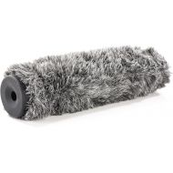 Movo WS-G270 Furry Rigid Windscreen for Microphones 18-23mm in Diameter and up to 10.6 (27cm) Long - Dark Gray