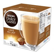 NESCAFEE Dolce Gusto Coffee Capsules Cafe Au Lait 48 Single Serve Pods, (Makes 48 Cups) 48 Count