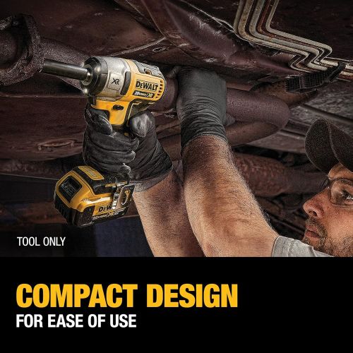  [아마존베스트]DEWALT 20V MAX XR Cordless Impact Wrench, 3/8-Inch, Tool Only (DCF890B)