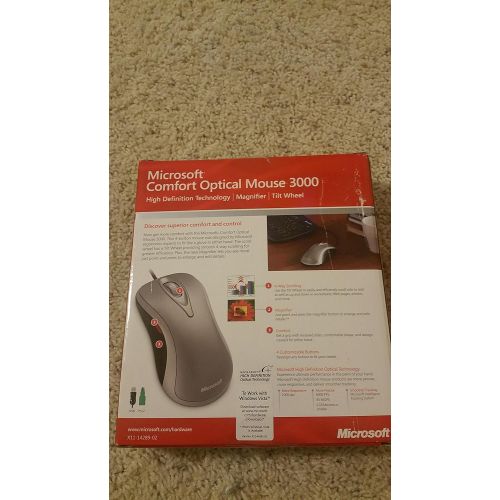  Microsoft Comfort Optical Mouse 3000