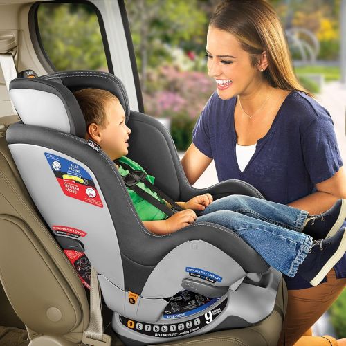치코 Chicco NextFit Sport Convertible Car Seat Rear-Facing Seat for Infants 12-40 lbs. Forward-Facing Toddler Car Seat 25-65 lbs. Baby Travel Gear Black/Black