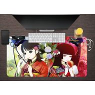 3D Hell Girl 757 Japan Anime Game Non-Slip Office Desk Mouse Mat Game AJ WALLPAPER US Angelia (W120cmxH60cm(47x24))