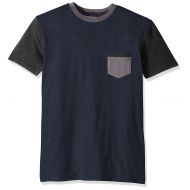 Quiksilver Mens Baysic Pocket T-Shirt, Navy Blazer X-Large